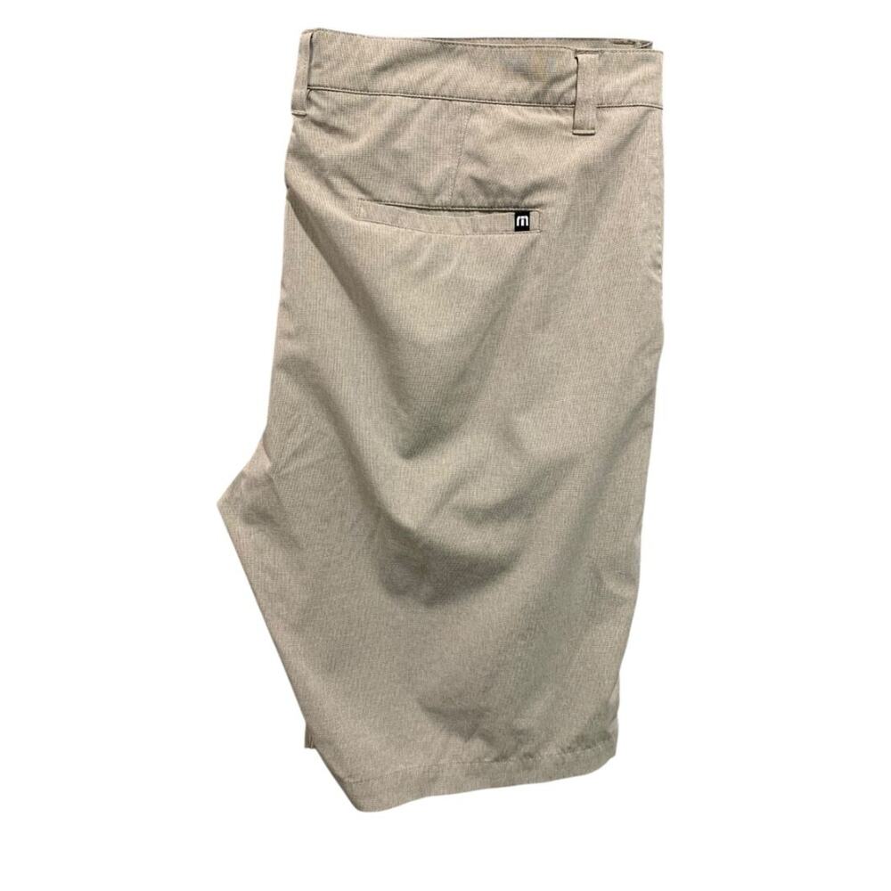 Size 42 Travis Mathew Mens‎ Performance Golf Shorts Tan Brown